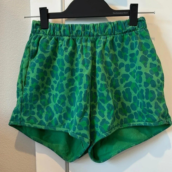 Clare V Pants - Clare V green camo shorts. Size L. Barely worn.